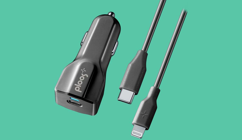 PLOOS 8018080376795 Смартфон, Универсальная Черный Прикуриватель Авто