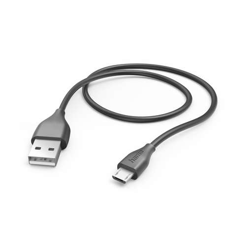 Hama 00201586 USB кабель USB 2.0 1,5 m Micro-USB A USB A 0,48 Gbit/s Черный