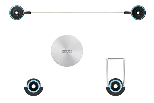 Samsung WMN3000CX 165.1 cm (65") Black, Stainless steel – image 1
