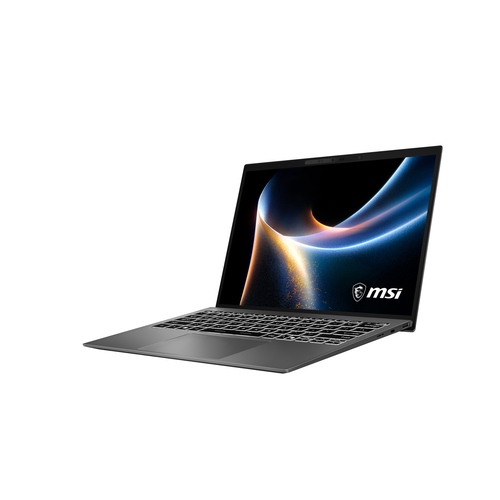 MSI Prestige 13 AI+ A3MG-001FR Copilot+ PC Intel Core Ultra 9 386H Ноутбук 33,8 cm (13.3") 2.8K 32 GB LPDDR5x-SDRAM 1 TB Твердотельный накопитель (SSD) Wi-Fi 7 (802.11be) Windows 11 Home Серый Французский