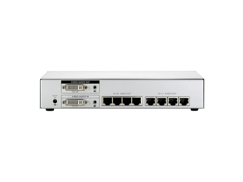LevelOne 4-Port DVI Transmitter with Audio – image 2