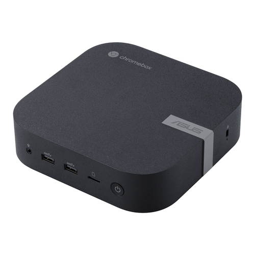 ASUS Chromebox CHROMEBOX5-GC029UN Процессор Intel® Celeron® 7305 4 GB DDR4-SDRAM 128 GB Твердотельный накопитель (SSD) ChromeOS Mini PC Мини-ПК Черный