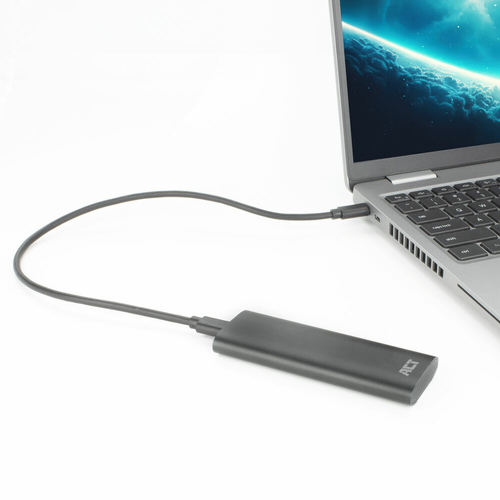 ACT Connectivity USB-C M.2 NVMe / PCIe SSD Behuizing, tool-free externe behuizing, afbeelding 4