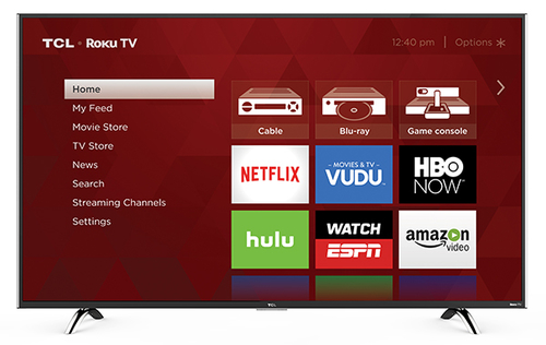 TCL 43FP110 TV 109.2 cm (43") Full HD Smart TV Wi-Fi Black
