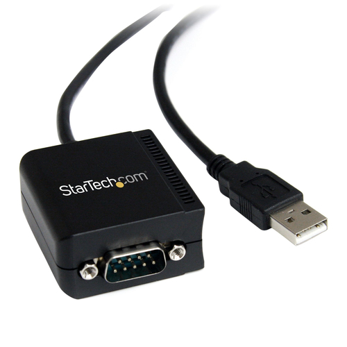 CABLE ADAPTADOR USB A 1 PUERTO  SERIAL RS232 FTDI AISLAMIENTO - ICUSB2321FIS