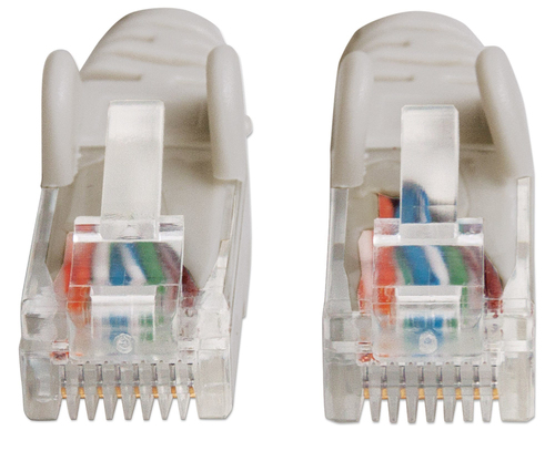 Intellinet Patchkabel RJ45 U/UTP Cat6 20m Hebelschutz grijs, afbeelding 3