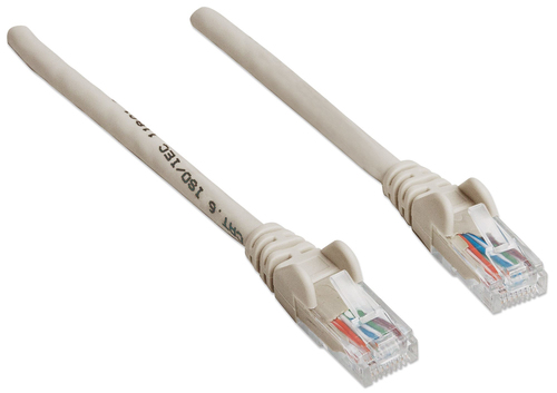 Intellinet Patchkabel RJ45 U/UTP Cat6 20m Hebelschutz grijs, afbeelding 2