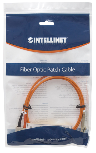 Intellinet LWL aansluitkabel LC/SC 2m Multimode OM2 oranje, afbeelding 4