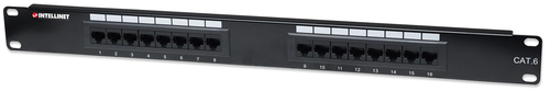 16 PORT CAT6 PATCH PANEL