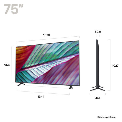 LG 75UR75006LK.AEK TV – image 2