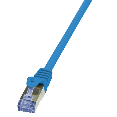 LogiLink PrimeLine CAT 6a SFTP, PiMF 10m Patchkabel Blå