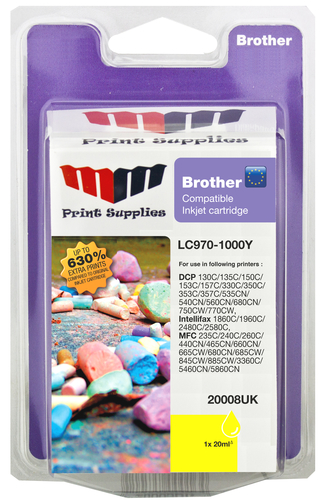 MM 20008UK ink cartridge 1 pc(s) High (XL) Yield Yellow