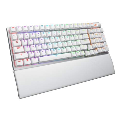 Asus Rog Strix Scope II 96 Mechanical Rgb Wireless Gaming Keyboard White - image 4