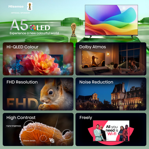 Hisense 50A5STUK TV 127 cm (50") Full HD Smart TV Wi-Fi Black – image 3