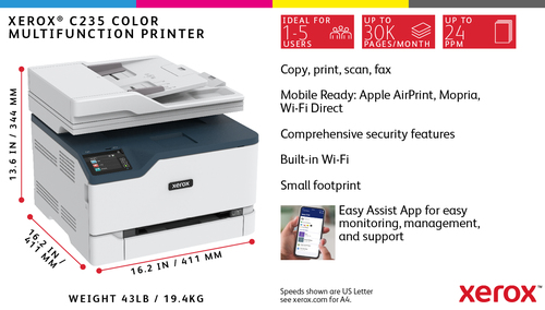 Xerox C235 A4 Colour - image 6