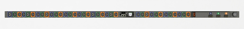 Vertiv MNS5MGW1-36PT68-3TL15A0A10-S-A power distribution unit (PDU) 36 AC outlet(s) 0U Black