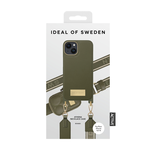 iDeal of Sweden Athena Necklace Case iPhone 13/14 Khaki – image 5