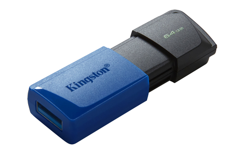 Kingston Technology DataTraveler Exodia M 64GB USB 3.2 Flash Drive - Blue - image 4