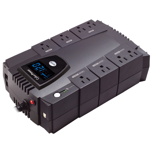 CyberPower CP825LCD uninterruptible power supply (UPS) Standby (Offline) 0.825 kVA
