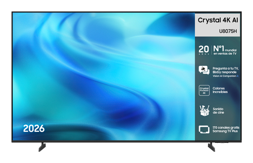 Samsung TU85U8075HU 2.16 m (85") 4K Ultra HD Smart TV Wi-Fi Black