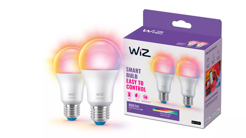 WiZ smart lamp - Gekleurd en wit licht - E27 - 2-pack, afbeelding 2