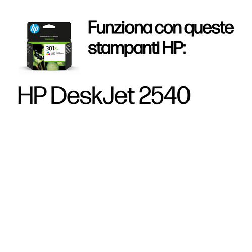 HP 301XL – Cartuccia tricromia originale