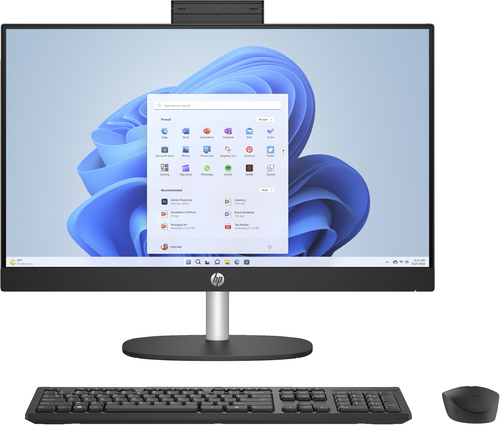 HP 24-cr0055nd All-in-One All-in-one PC Zwart