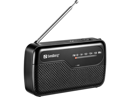 Sandberg Portable FM Radio for 2xAA – image 2