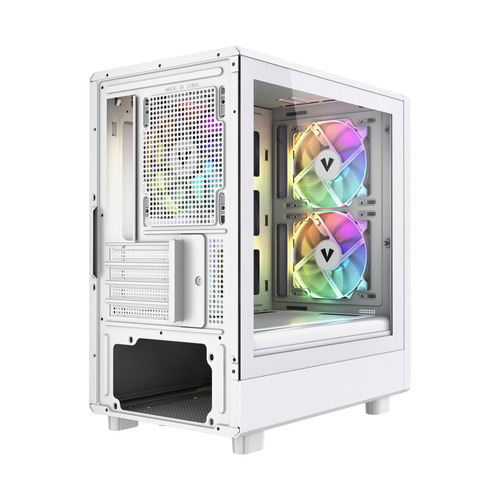 VIDA SPIRE M MATX WHITE GAMING CASE – image 5