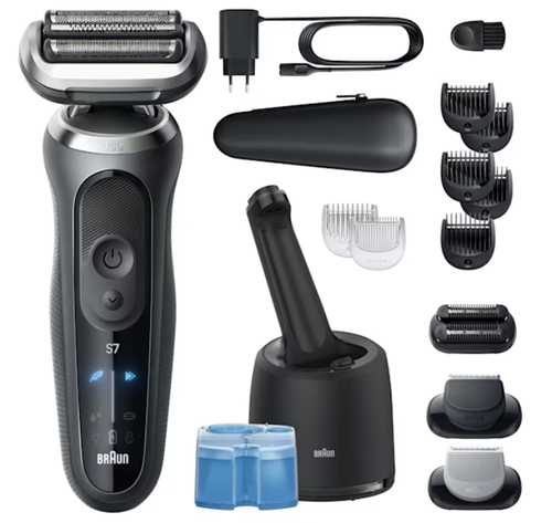 Braun Series 7 72-G7865CC Сеточная бритва Триммер Черный