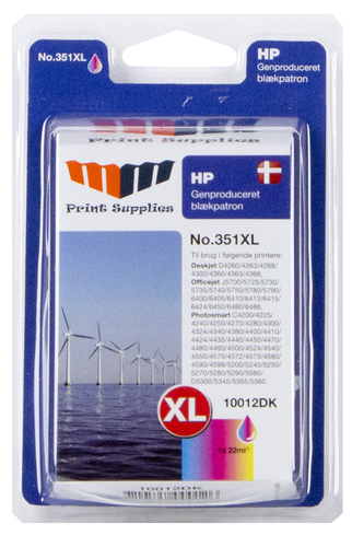MM Color Inkjet Cartridge - Replaces HP No.351XL (CB338EE)