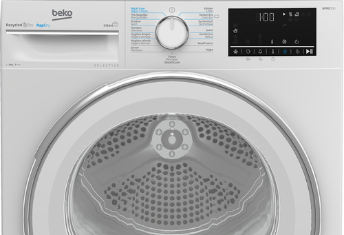 Beko B5T68247W2 Selective Line Warmtepompdroger Wit, afbeelding 4