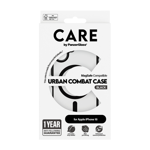 CARE by PanzerGlass Urban Combat - Achterzijde behuizing voor mobiele telefoon, afbeelding 3