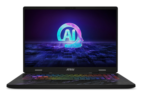 MSI Pulse 16 AI C1VGKG-001UK Intel Core Ultra 7 155H Ноутбук 40,6 cm (16") Quad HD+ 16 GB DDR5-SDRAM 1 TB Твердотельный накопитель (SSD) NVIDIA GeForce RTX 4070 Wi-Fi 6E (802.11ax) Windows 11 Home Черный