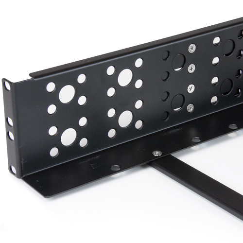 StarTech.com 2U Universal Rack Mount Rails - for 19in Server Rack Enclosure or Cabinet - Adjustable A/V Rack Rails (UNIRAILS2U) Rack-spor Sort – billede 8