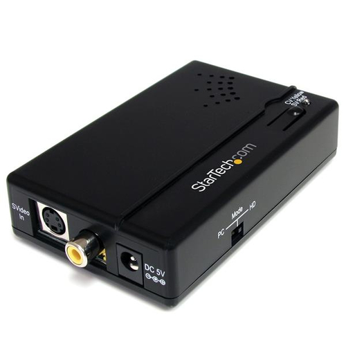 StarTech.com Convertidor de video compuesto y S-Video a HDMI con audio - VID2HDCON