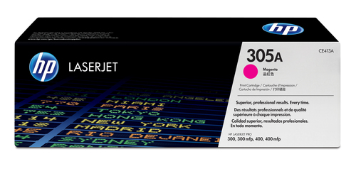 CE413A TONER HP 305A CE413A MAGENTA LASERJET PRO M451/M475 2 600 PAG  CE413A