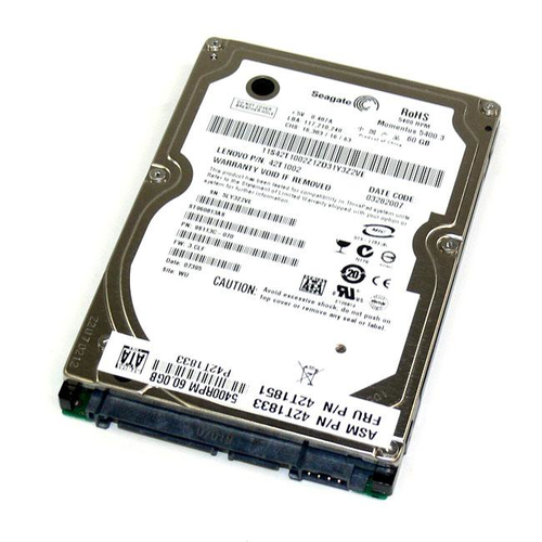 ST960813AS Seagate Momentus 5400.3 ST960813AS 60 GB 2.5 &quot;disco duro interno - SATA