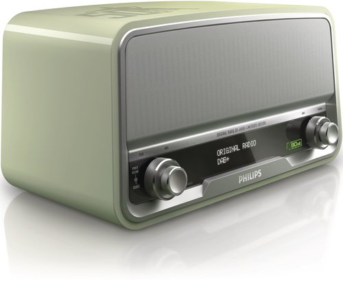 Philips OR9011/50 radio Digital Green, Silver