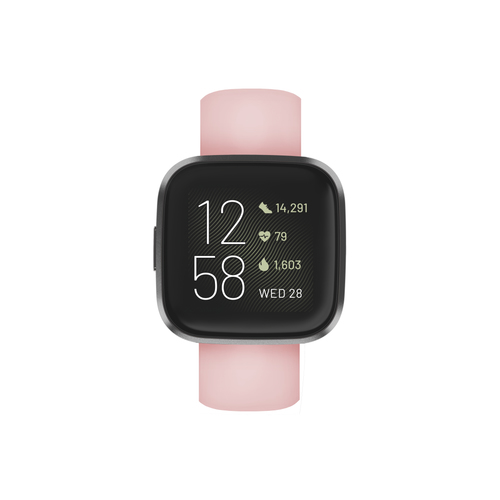 Hama 00086233 smart wearable accessory Ремешок Розовый Силиконовый