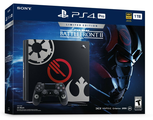 Sony Interactive Entertainment PS4 Pro Limited Edition STAR WARS Battlefront II Bundle