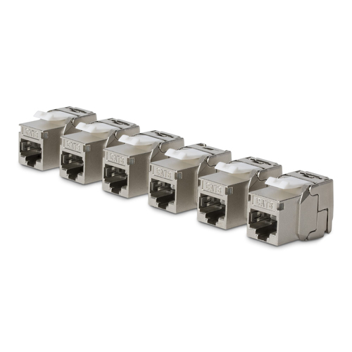 STARTECH Cat8 Keystone Jack 6-Pack RJ45