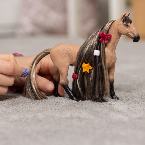 Schleich Horse Club - Sofia's Beauties Beautypaard Akhal-Teke-hengst speelfiguur, afbeelding 5
