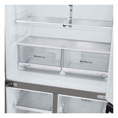 LG InstaView GMV960MBDE side-by-side refrigerator Freestanding – image 6