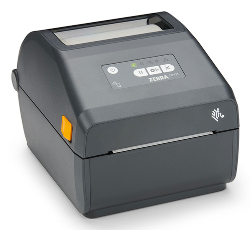 Zebra Impresora De Etiquetas De Envío ZD421 Térmica 4", 203 DPI, No Se Requiere Tinta, 4x6, Inalámbrica, WiFi, USB, Ethernet, Tocar Para Emparejar NFC, Ranura De Conectividad Modular, 1 Año De Garantía, UPS/USPS/FedEx, Transferencia Térmica imagen 3