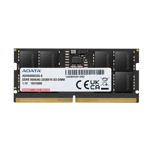 ADATA Premier módulo de memoria 16 GB 1 x 16 GB DDR5 262-pin SO-DIMM ECC imagen 1