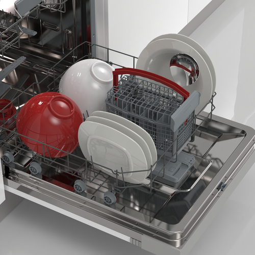 Sharp QW-GX13F47EW-DE dishwasher Semi built-in 13 place settings – image 4