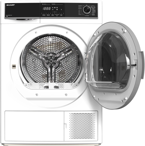 Sharp KD-HHH8S7GW21 tumble dryer Freestanding Front-load – image 3
