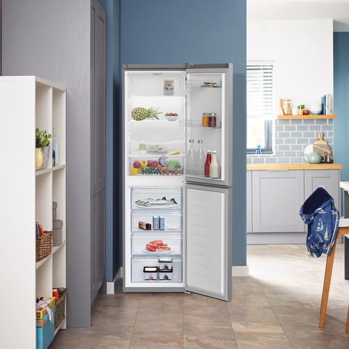 Beko CFG4582S 50/50 Fridge Freezer - Silver/Grey - image 6