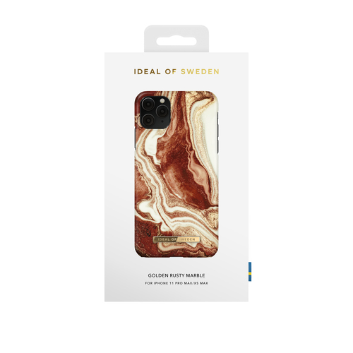 iDeal of Sweden Printed Case iPhone 11PM/XSM Gldn rusty mrbl – image 1